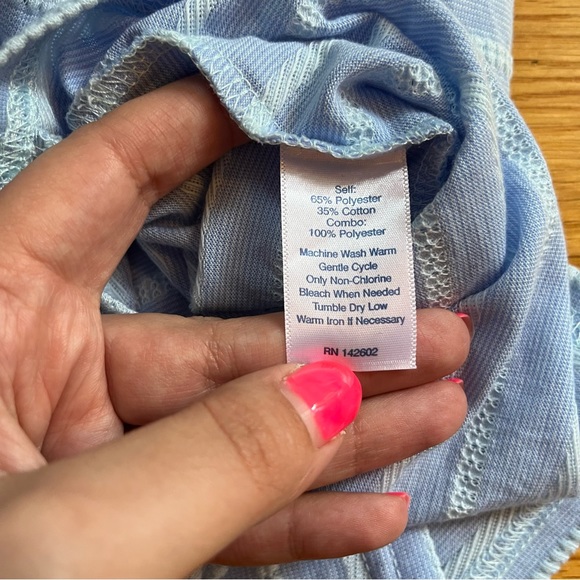 STS Sail to Sable blue long sleeve summer dress size XS - Picture 3 of 5